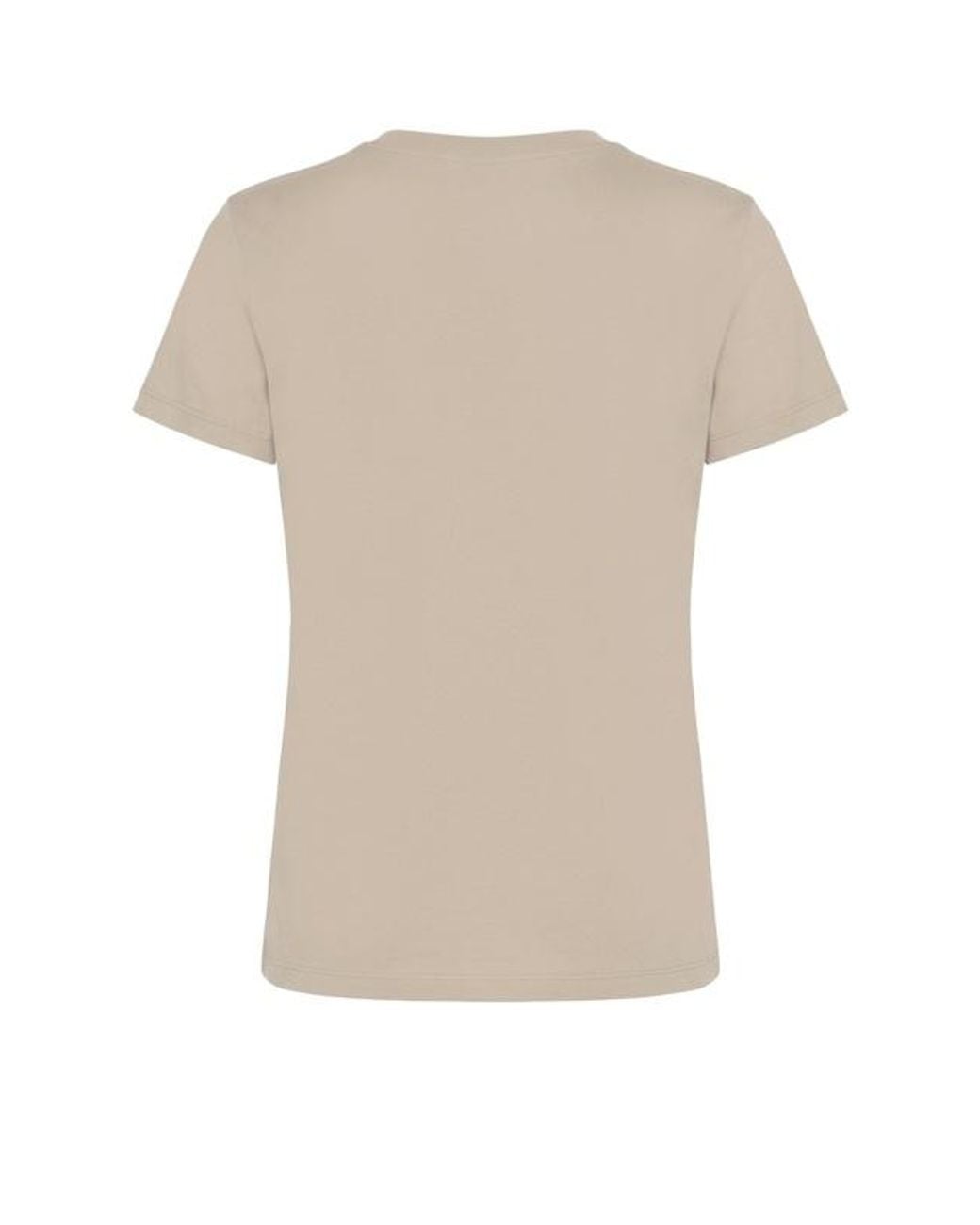 Max Mara White Logo Pocket Crewneck T-Shirt