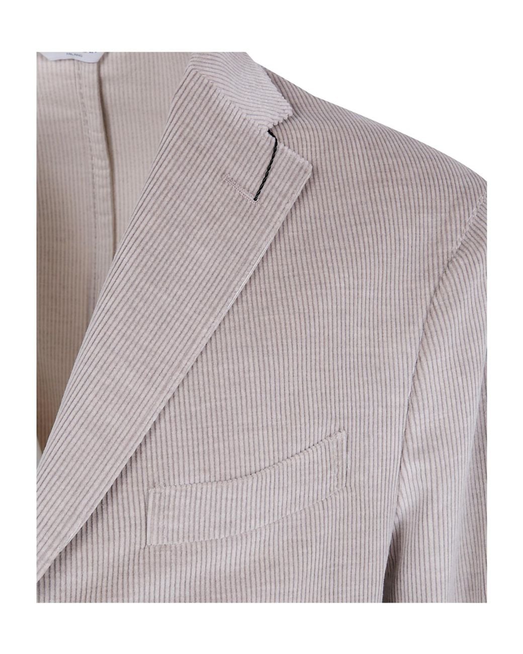 Boglioli Gray Corduroy Jacket for men