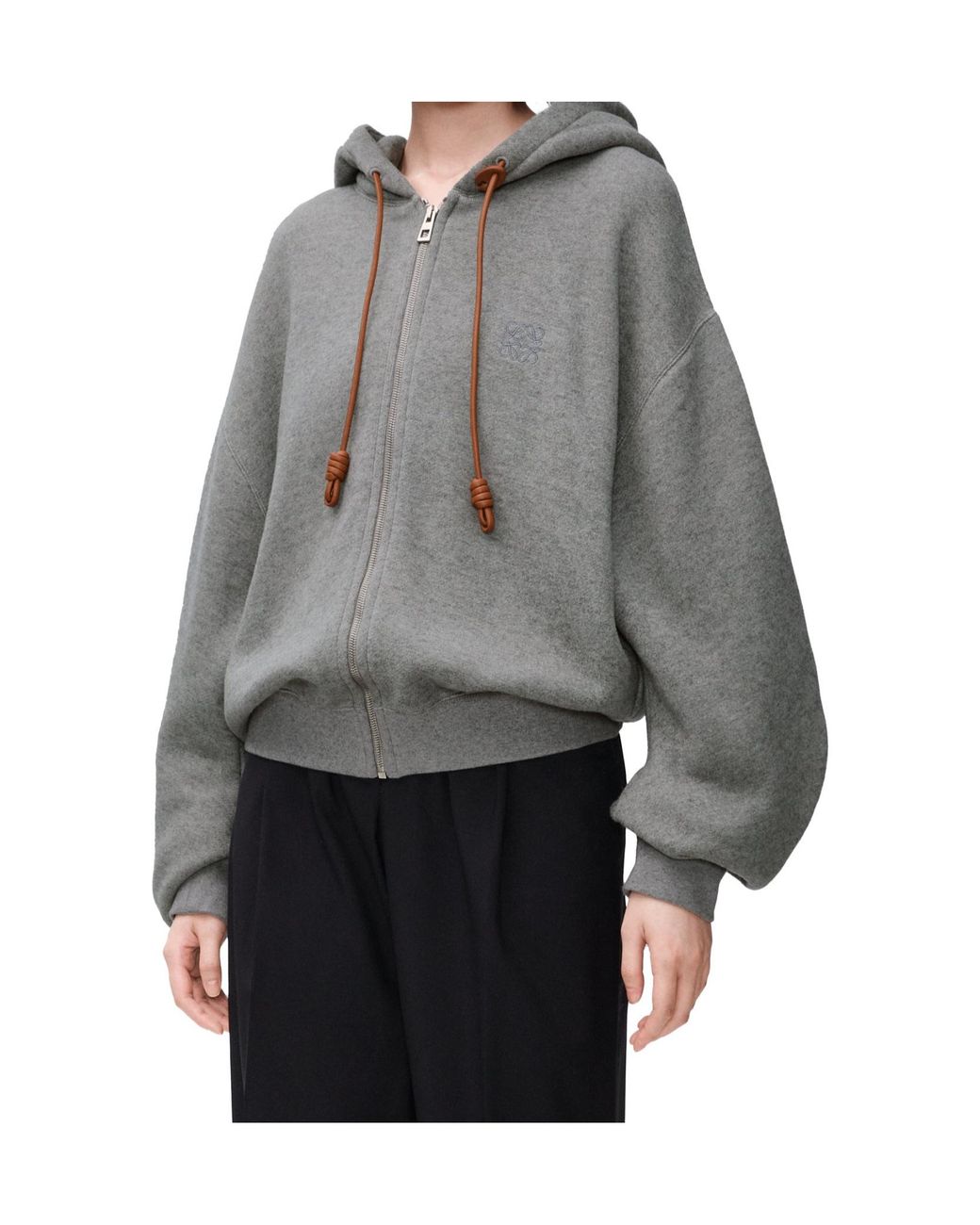 Loewe Gray Flamenco Hoodie
