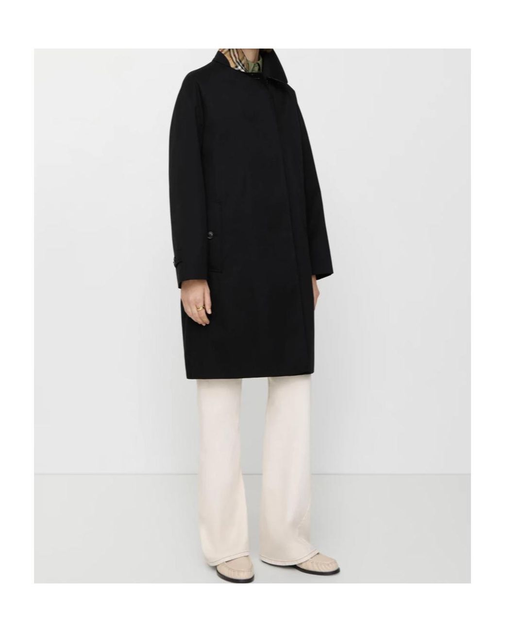 Burberry Black Camden Coat