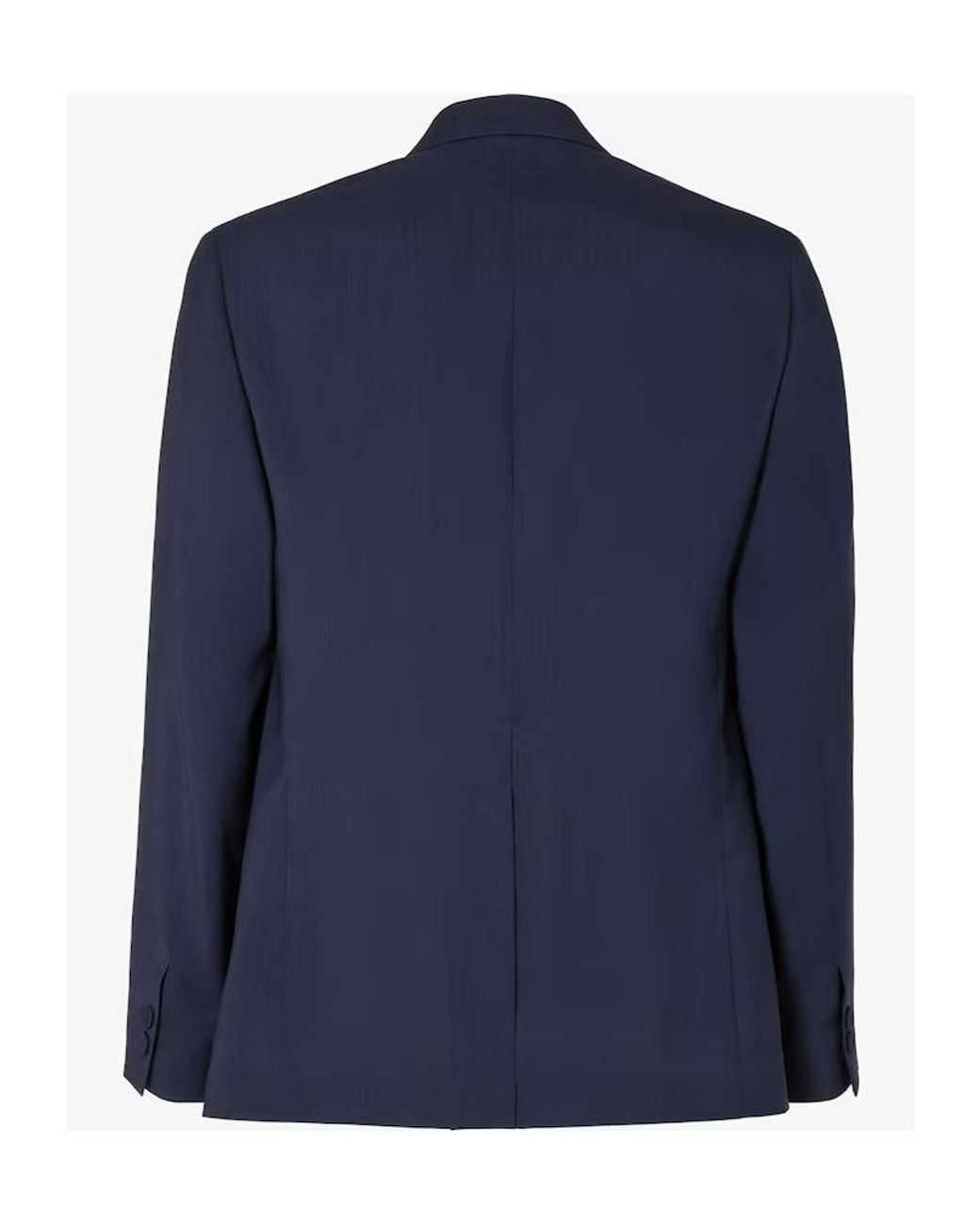 Fendi Blue Single Breasted Tailored Blazer for men