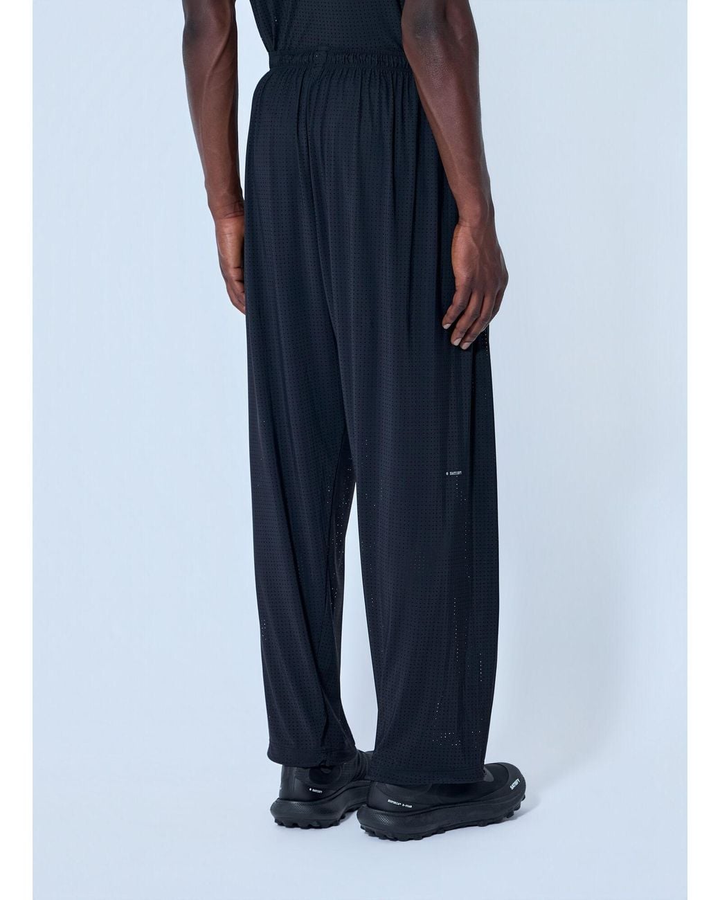 Satisfy Blue Space-O Perforated Joggers for men