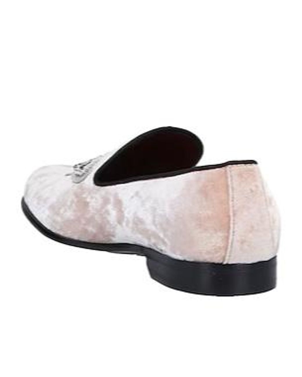 Dolce & Gabbana Pink Roundtoe Solidcolor Slippers