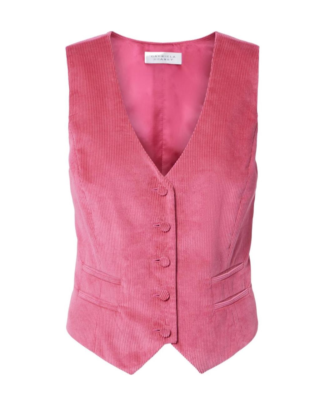 Gabriela Hearst Pink Sleeveless Vest