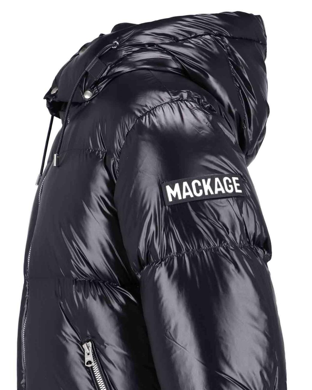 Mackage Black Kent-Z Lustrous Down Jacket for men