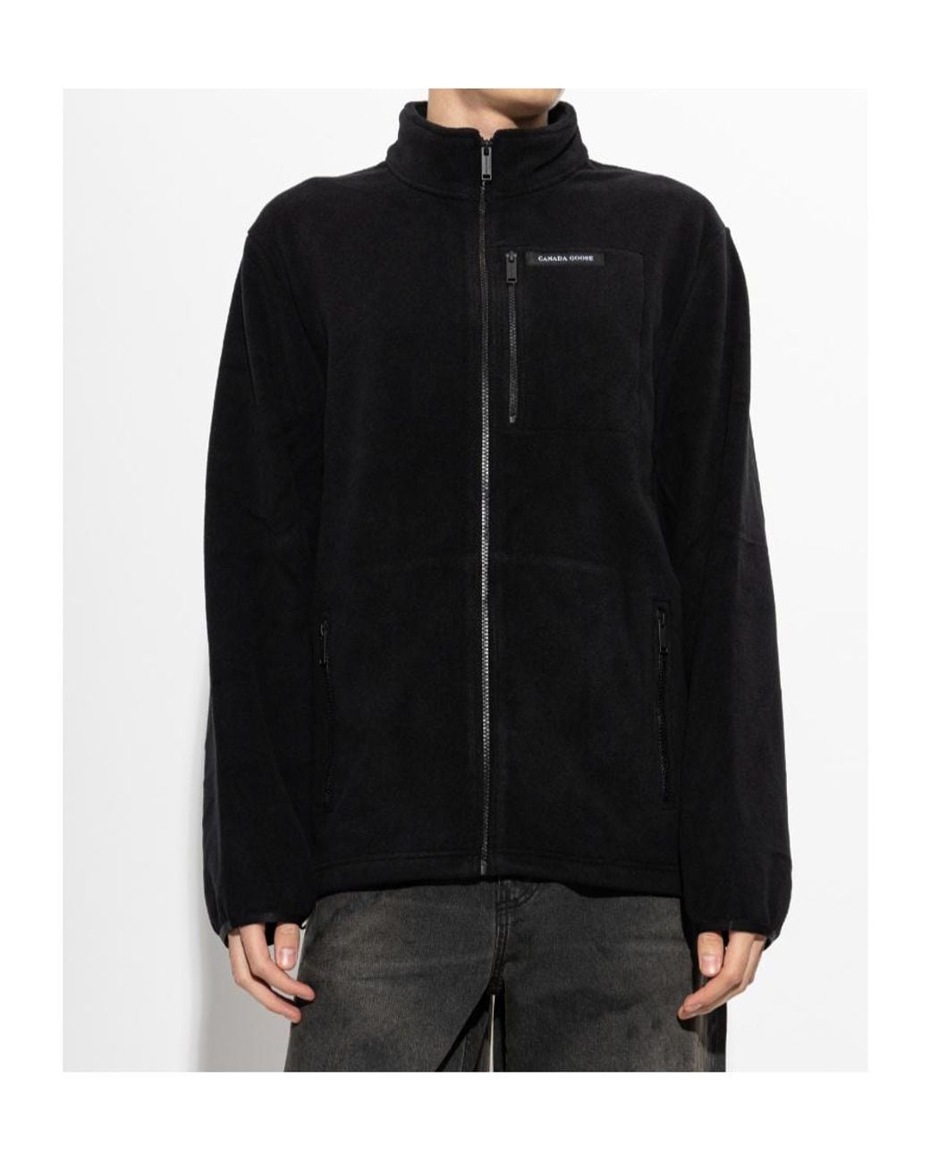Canada Goose Black Loma Fleece Jacket for men