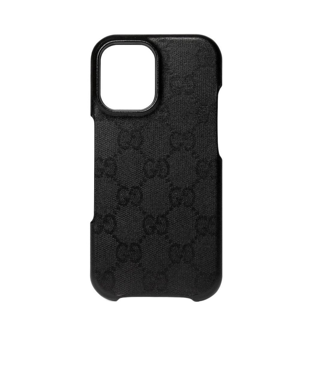 Gucci Black Gg Phone Case