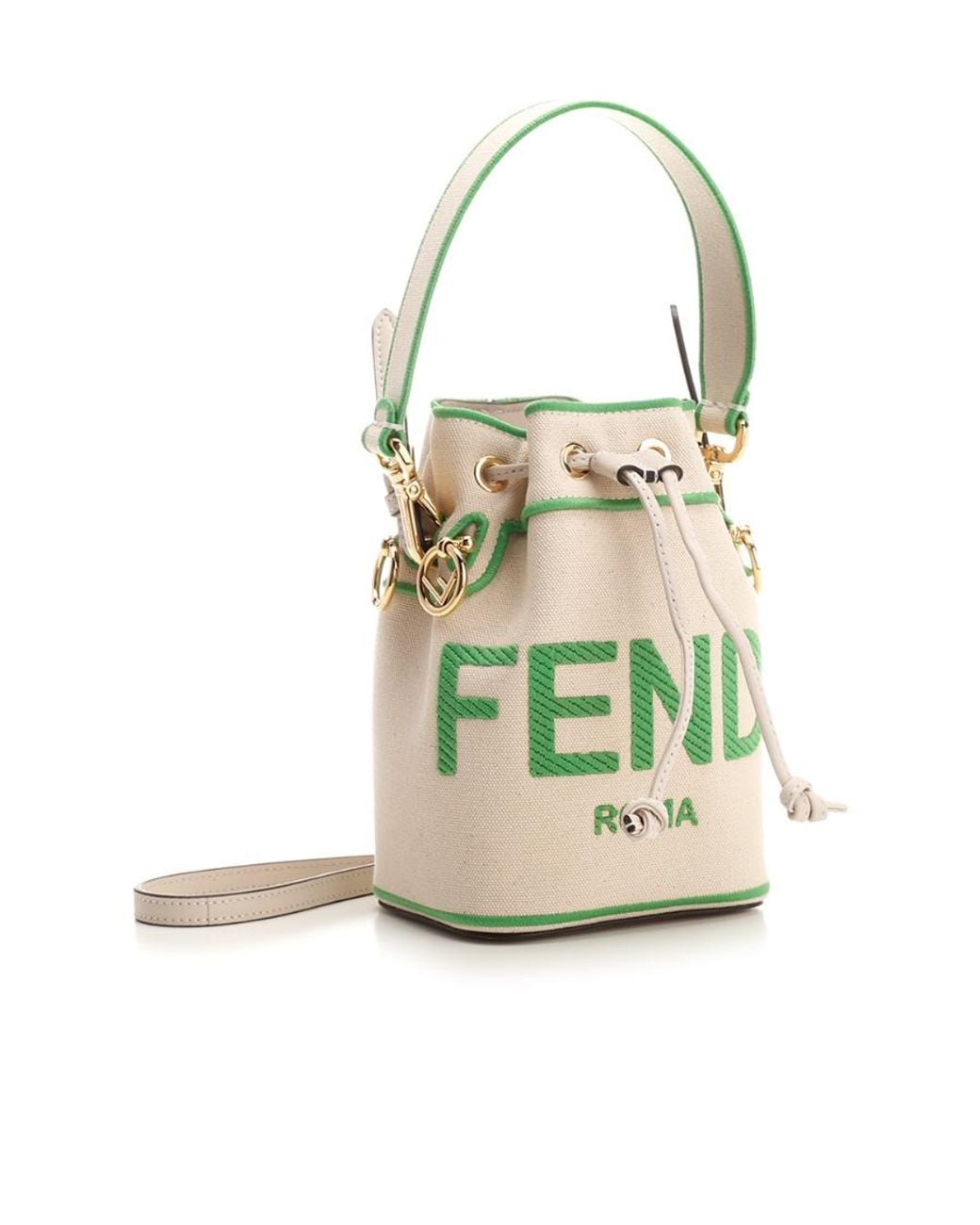 Fendi Multicolor Small Mon Tresor Bucket Bag