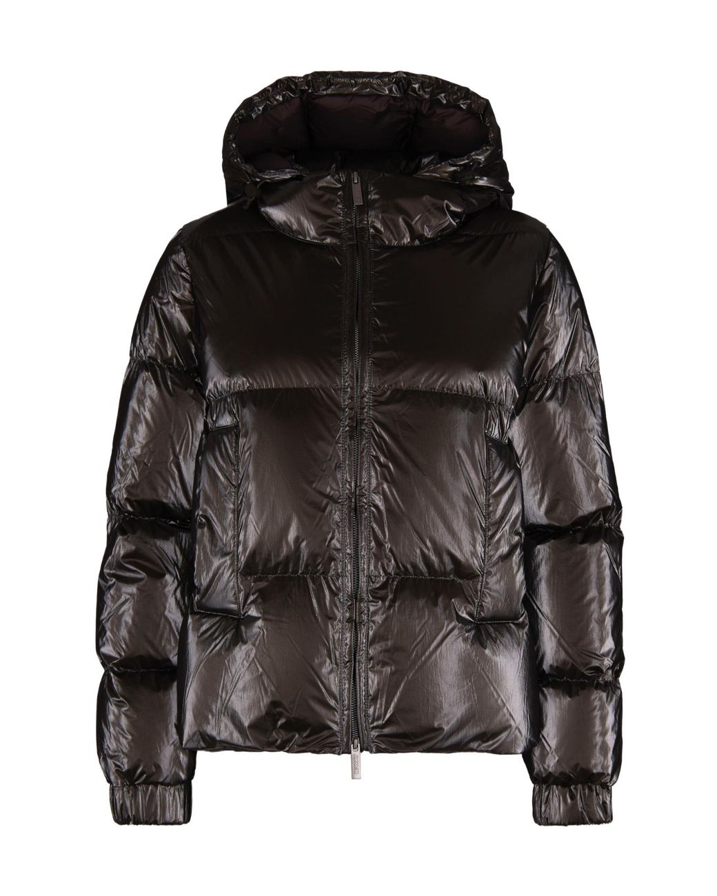 K-Way Black Lil Soft Touch Marmotta Short Jacket