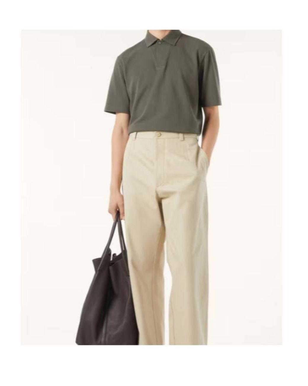 Loro Piana Green Pietro Polo Shirt for men