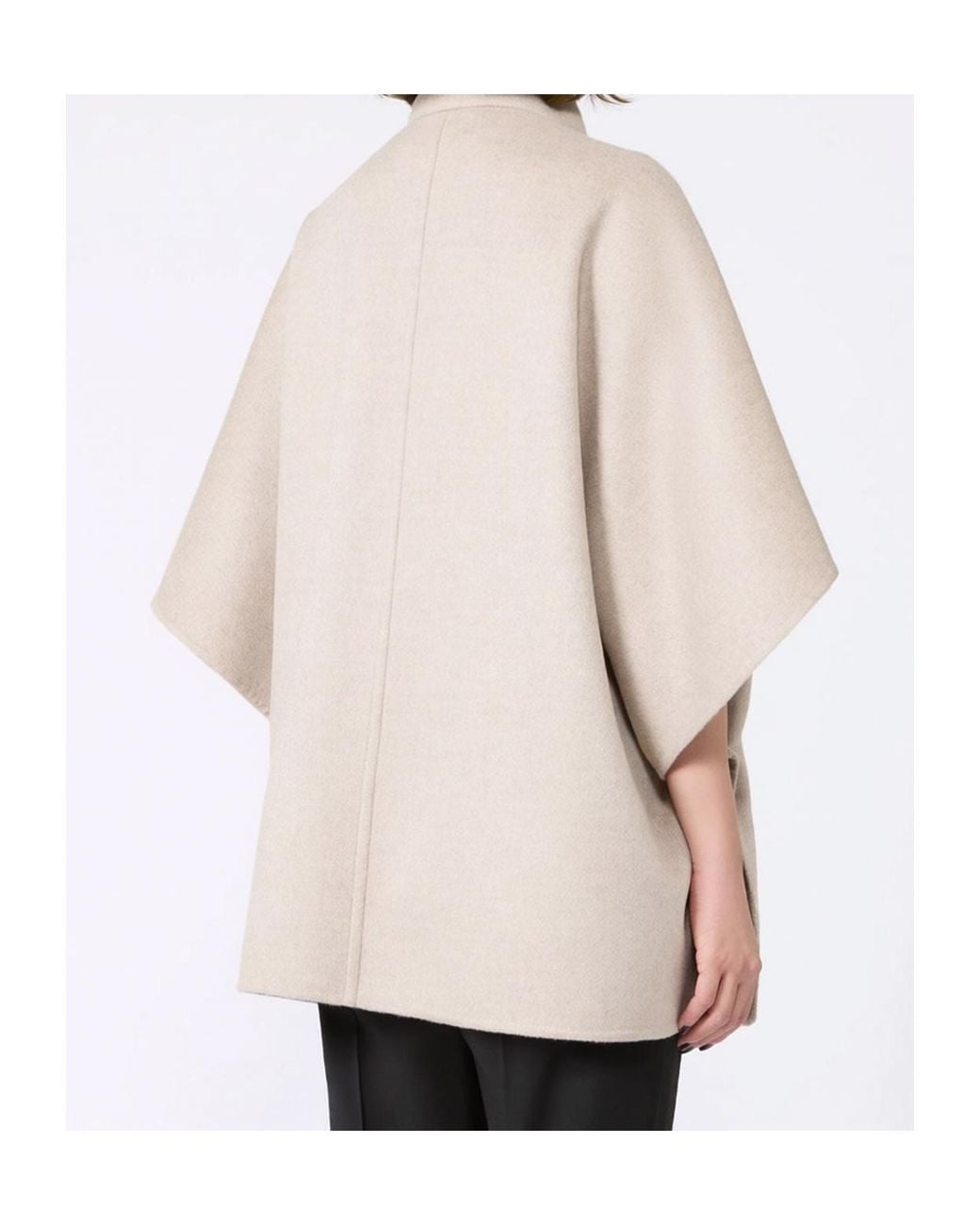 Max Mara Natural Mxaderrik Short Cape