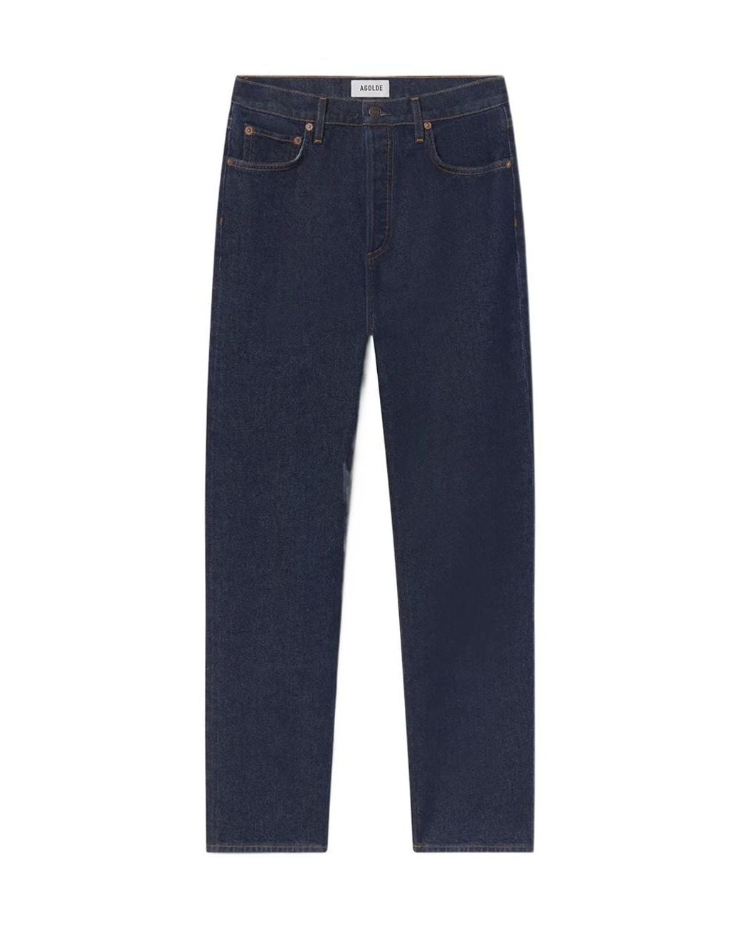 Agolde Blue 90's Pinch Waist Crop (Comfort Stretch)