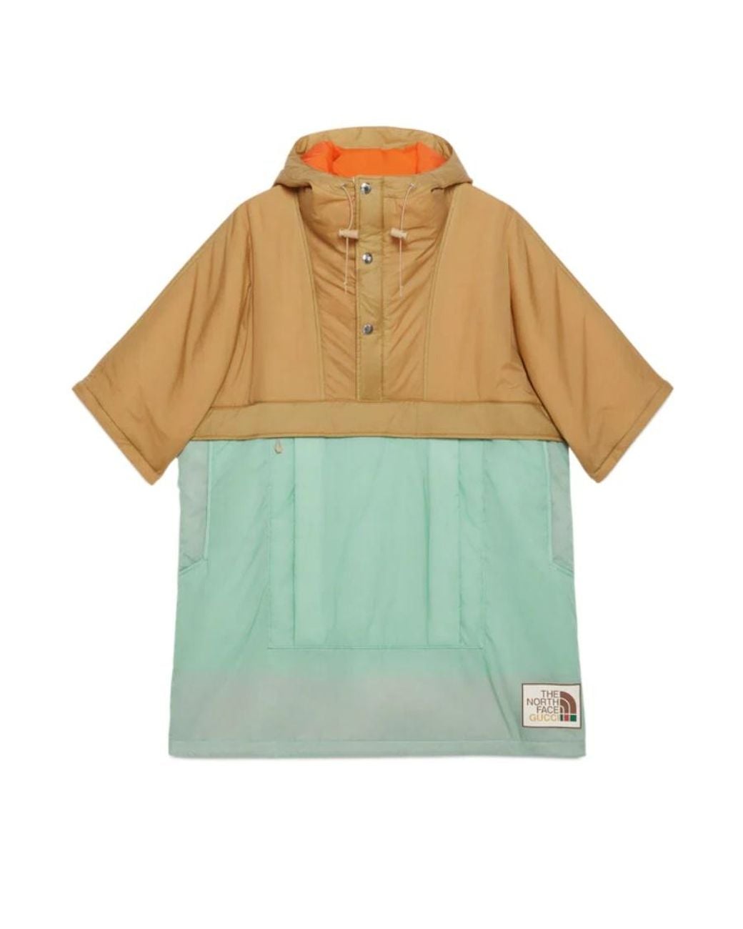 Gucci Green X The North Face Two-Tone Jacket