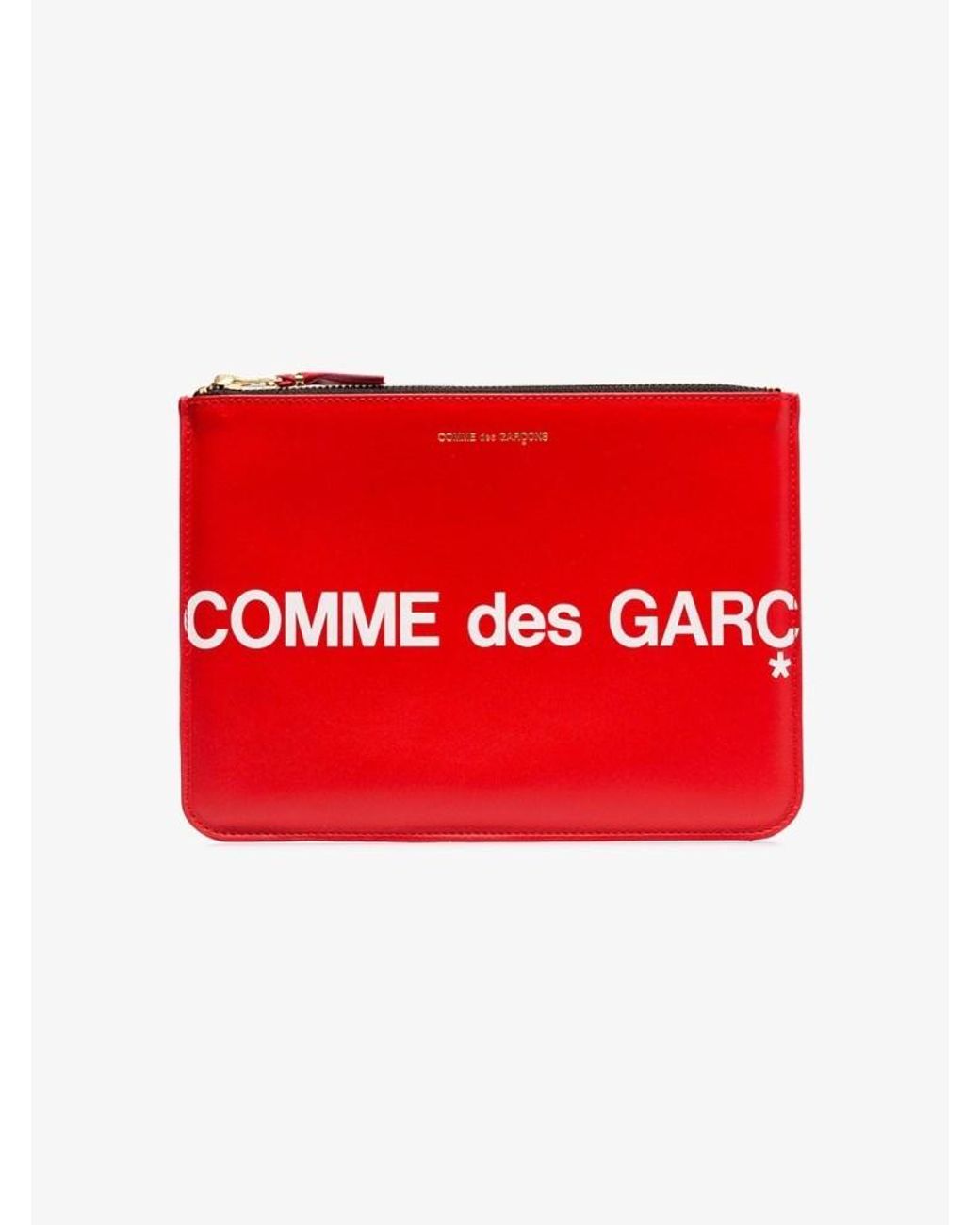 Comme des Garçons Red Comme Des Garçons Wallet Cdg Huge Logo Wallet for men
