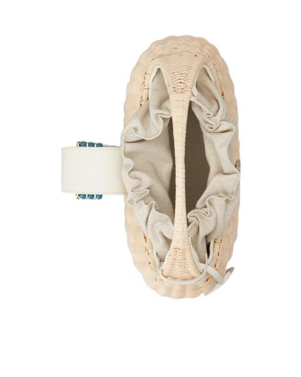 Roger Vivier White Belle Vivier Hobo Bag
