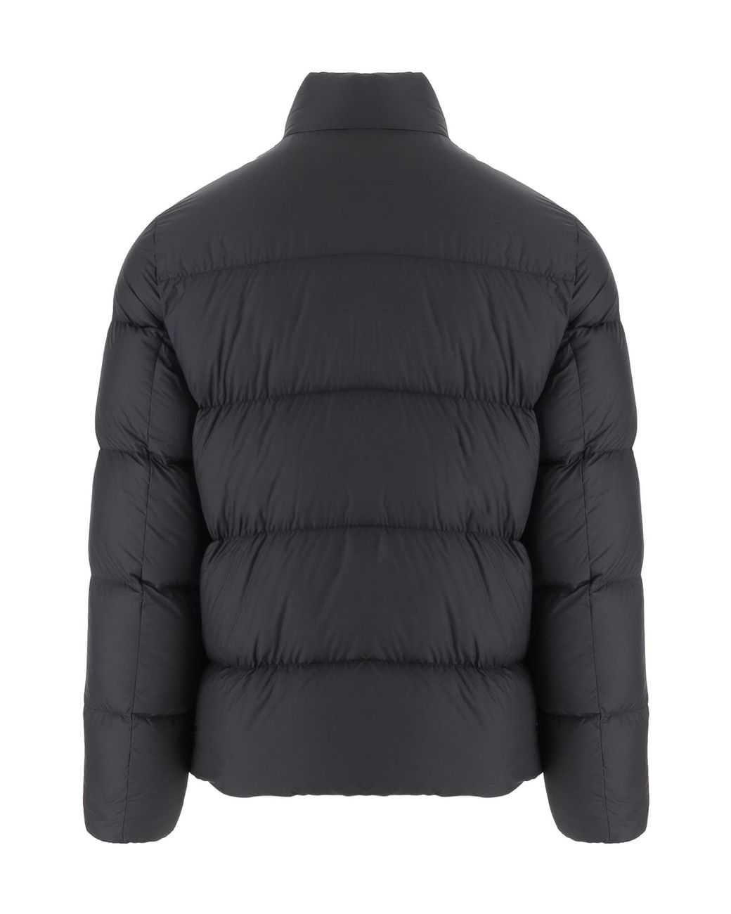 Woolrich Black High Collar Puffer Down Jacket for men