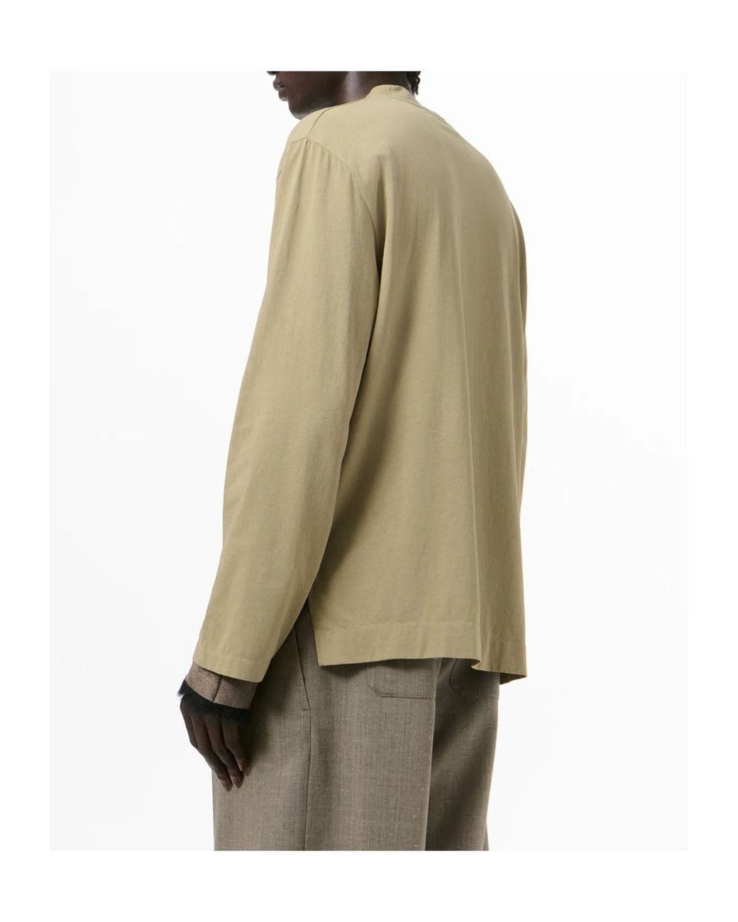 Our Legacy Green Box Long Sleeve T-Shirt for men