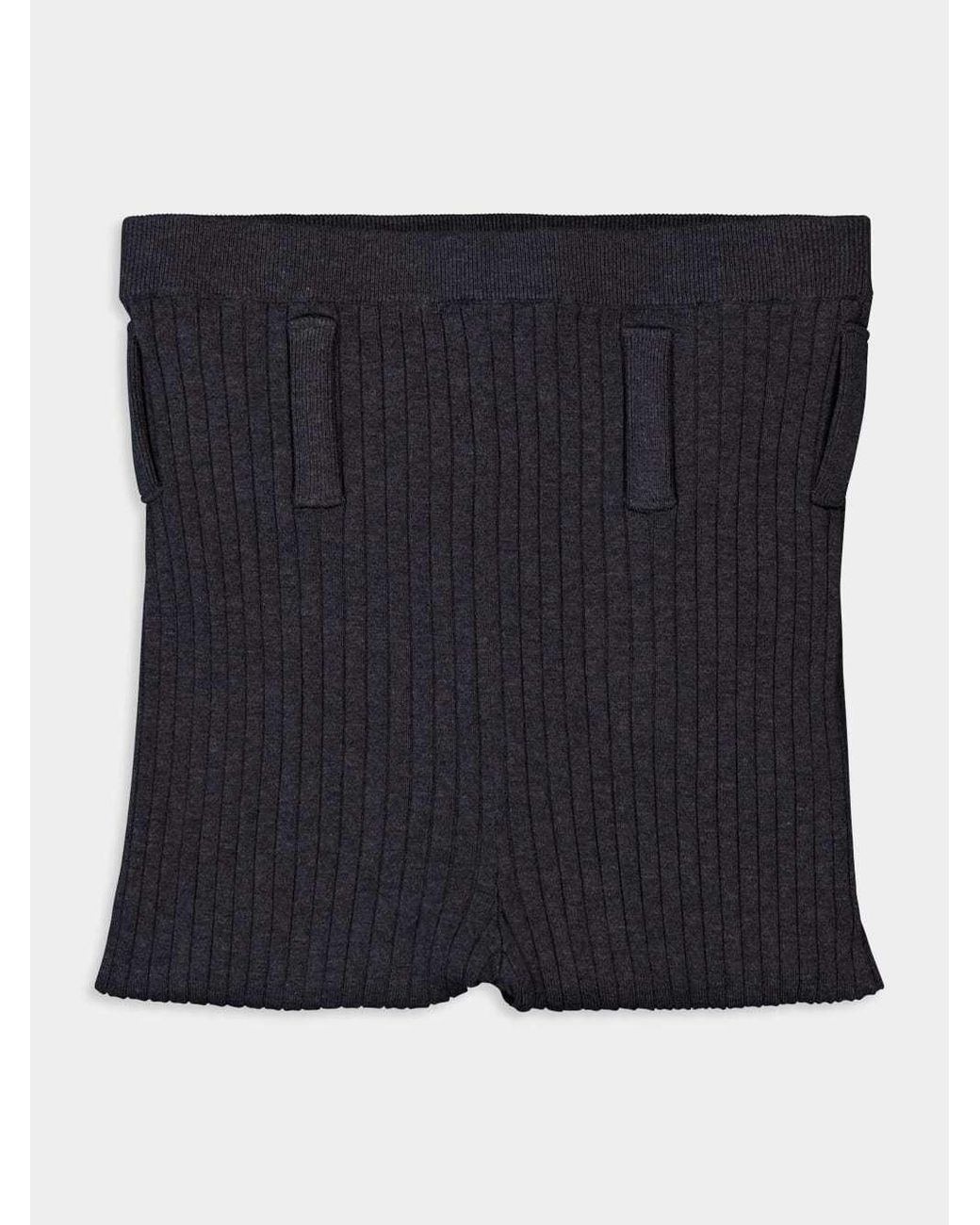 Prada Black Ribbed Leggings