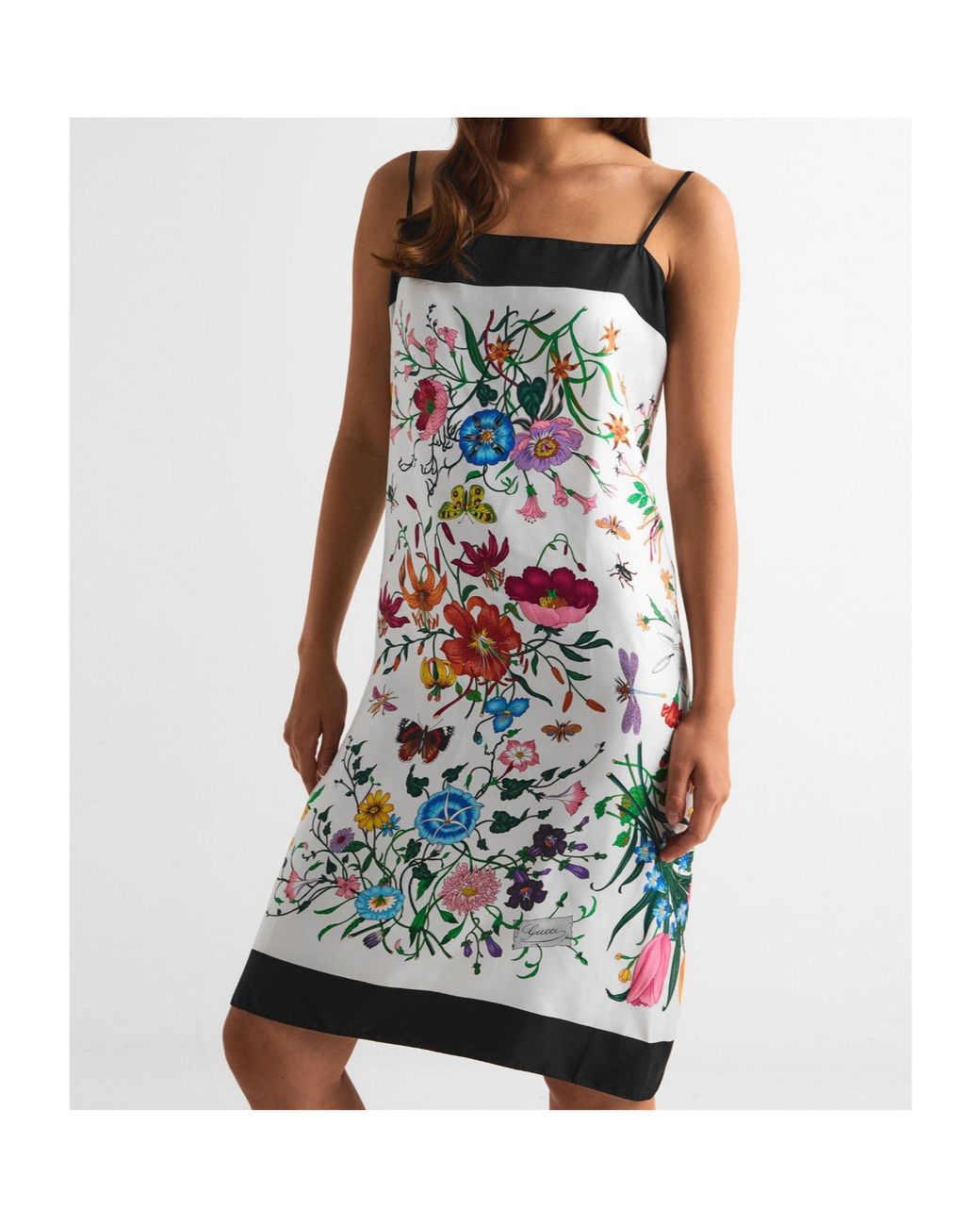 Gucci Red Butterflyprint Dress