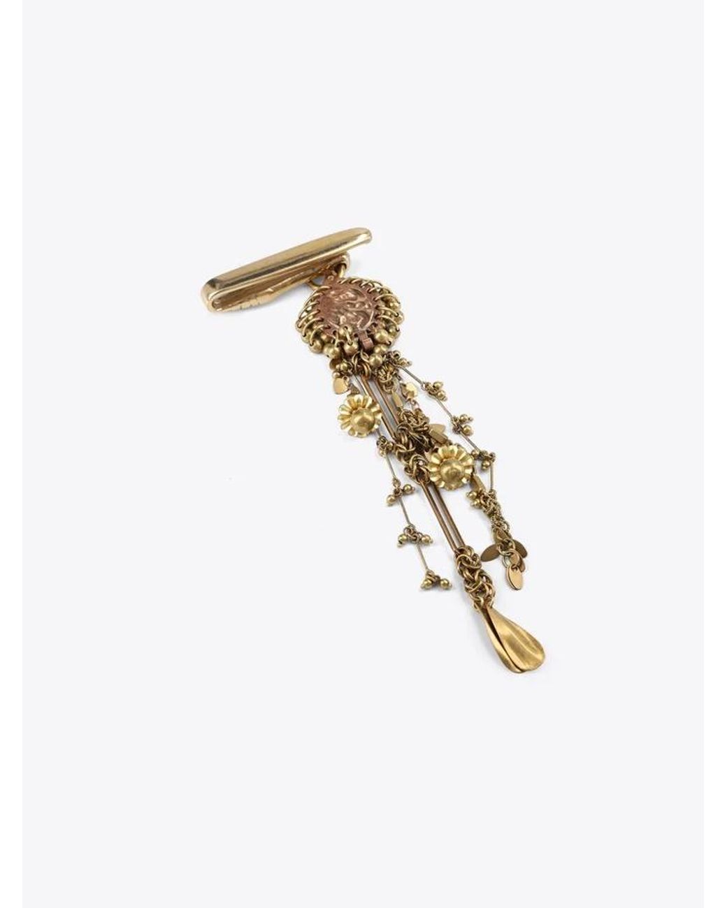 Dries Van Noten White Pendant Bail