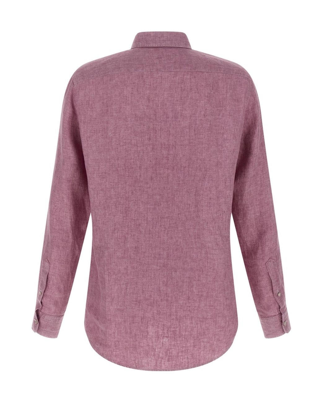 Zegna Purple Oasi Lino Polo Shirt for men