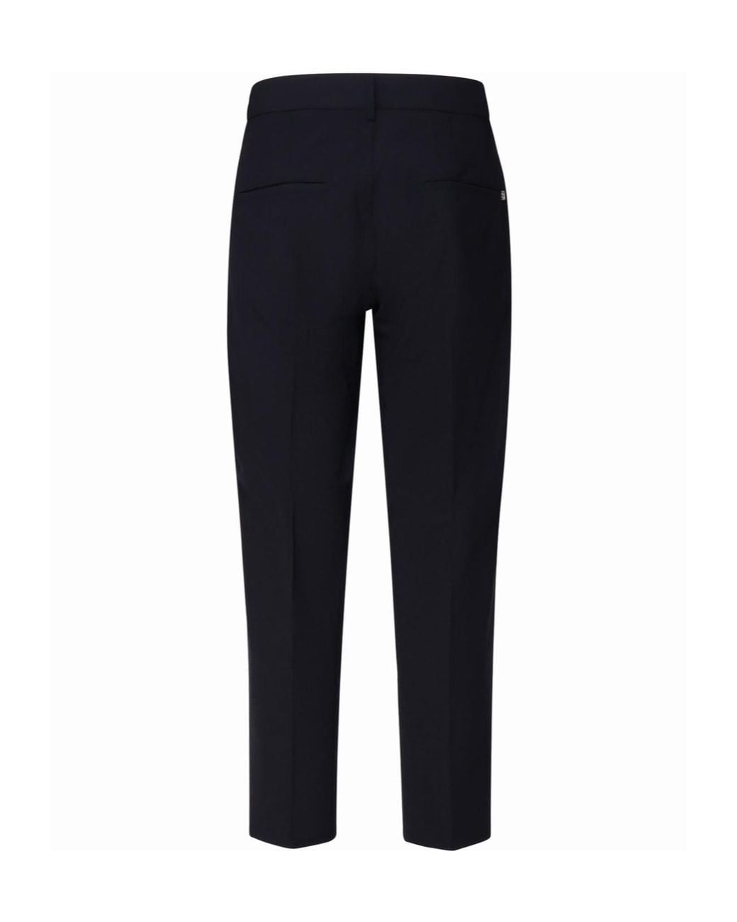 Dondup Blue Cigarette Fit Wool Pants for men