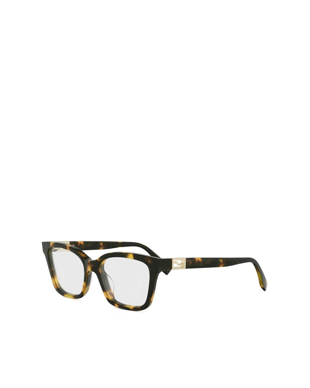 Fendi White Eyewear Cat Eye Frame Glasses