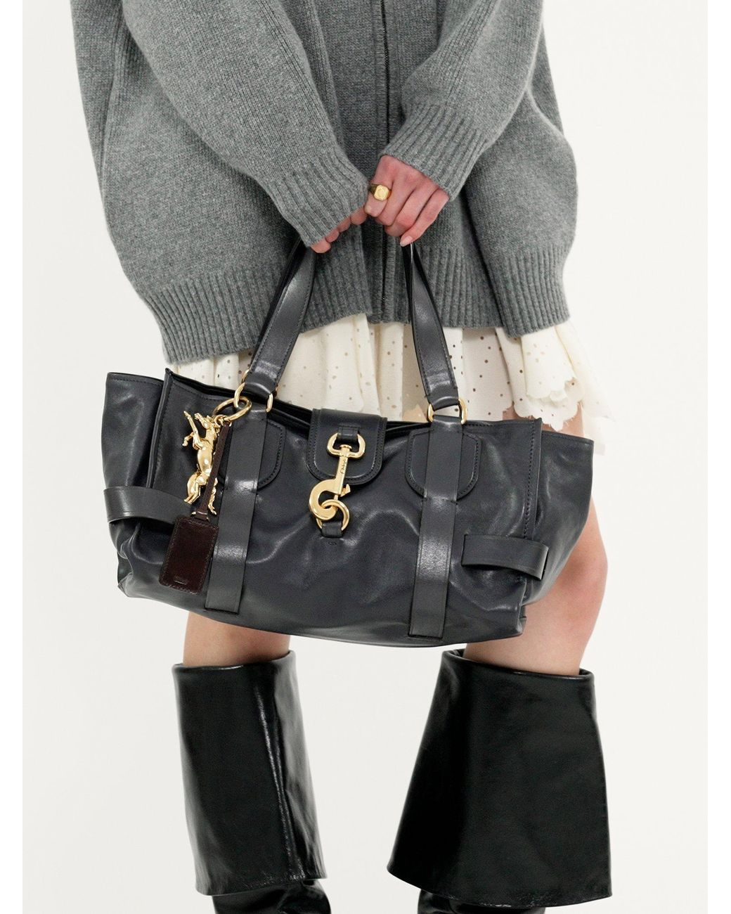 Chloé Black Chloé Kerala 25 Shoulder Bag