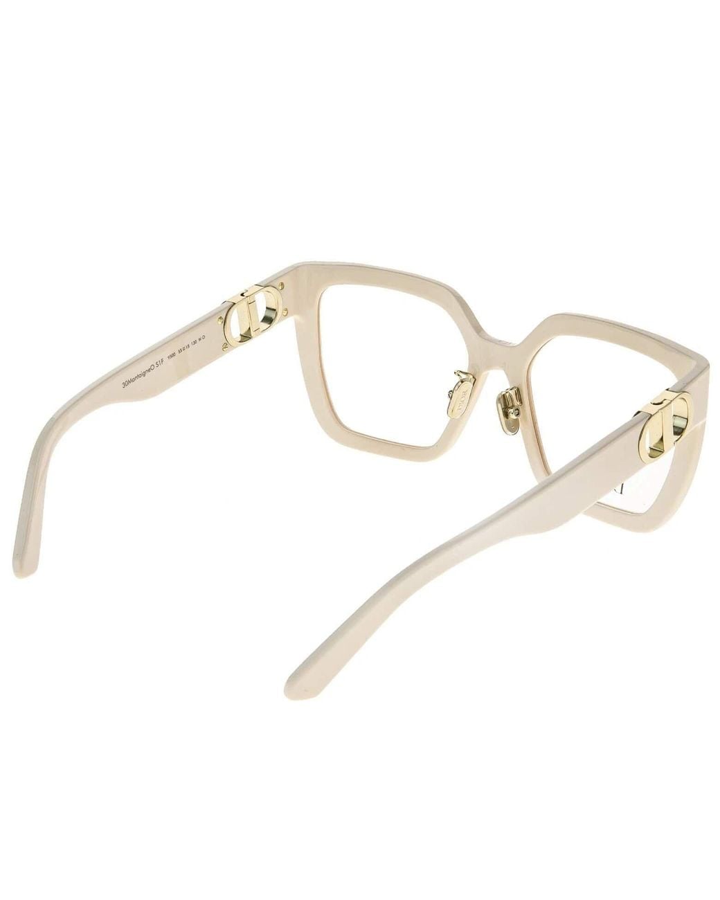 Dior White Full Frame Plain Mirror