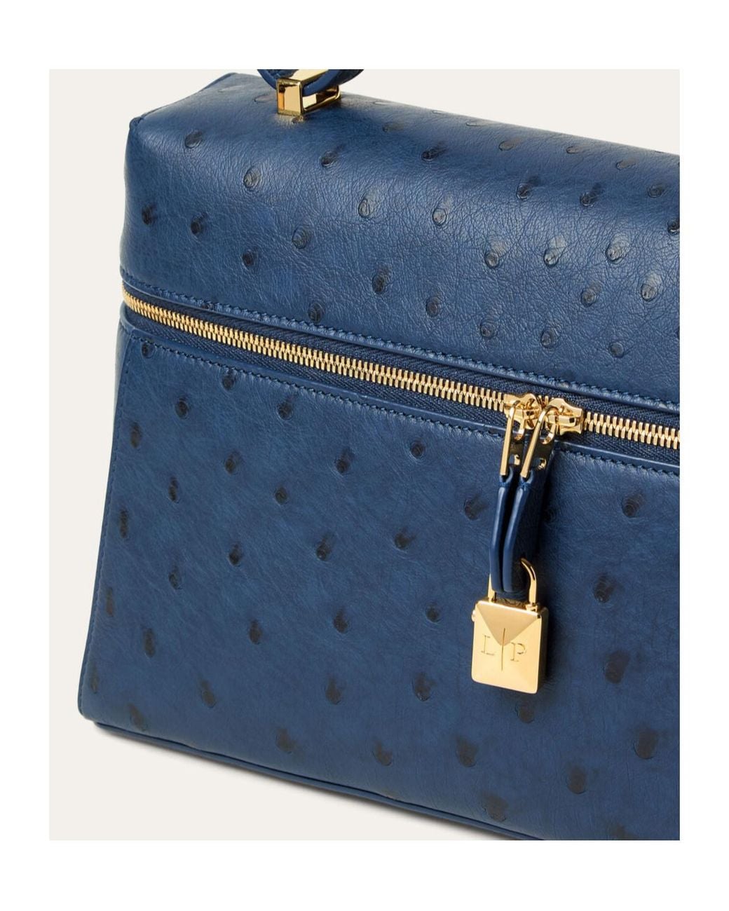 Loro Piana Blue Extra Bag L27 Shoulder Bag