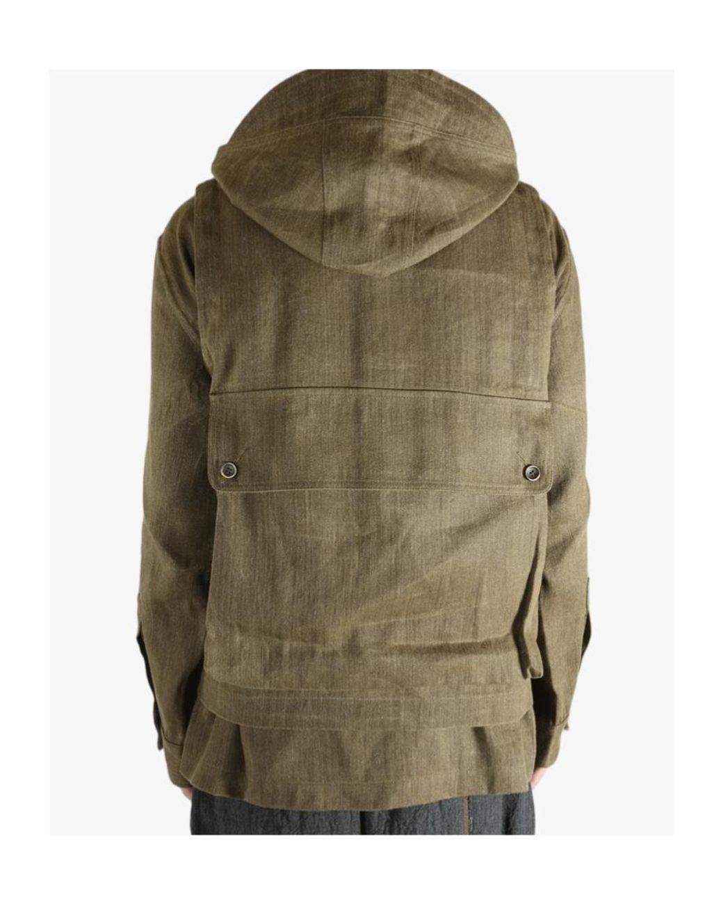Uma Wang Green Jolt Jacket for men