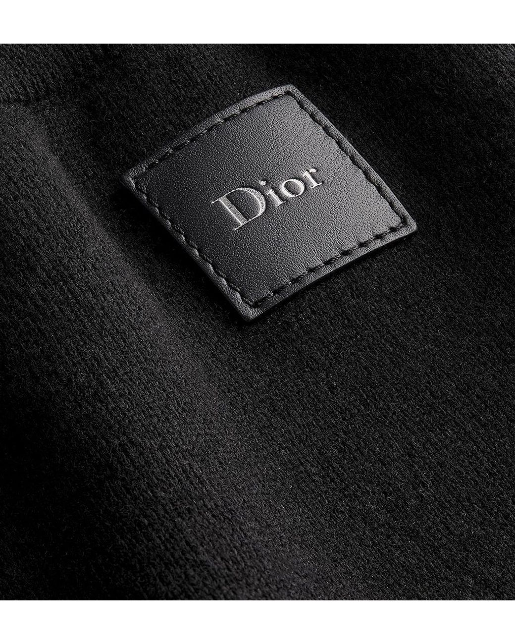 Dior Black Regular-Fit Pants