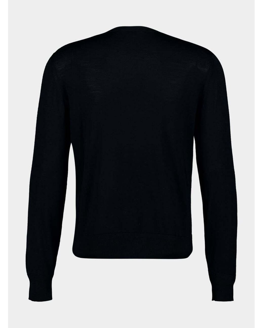 Tom Ford Blue Crewneck Knitted Top for men