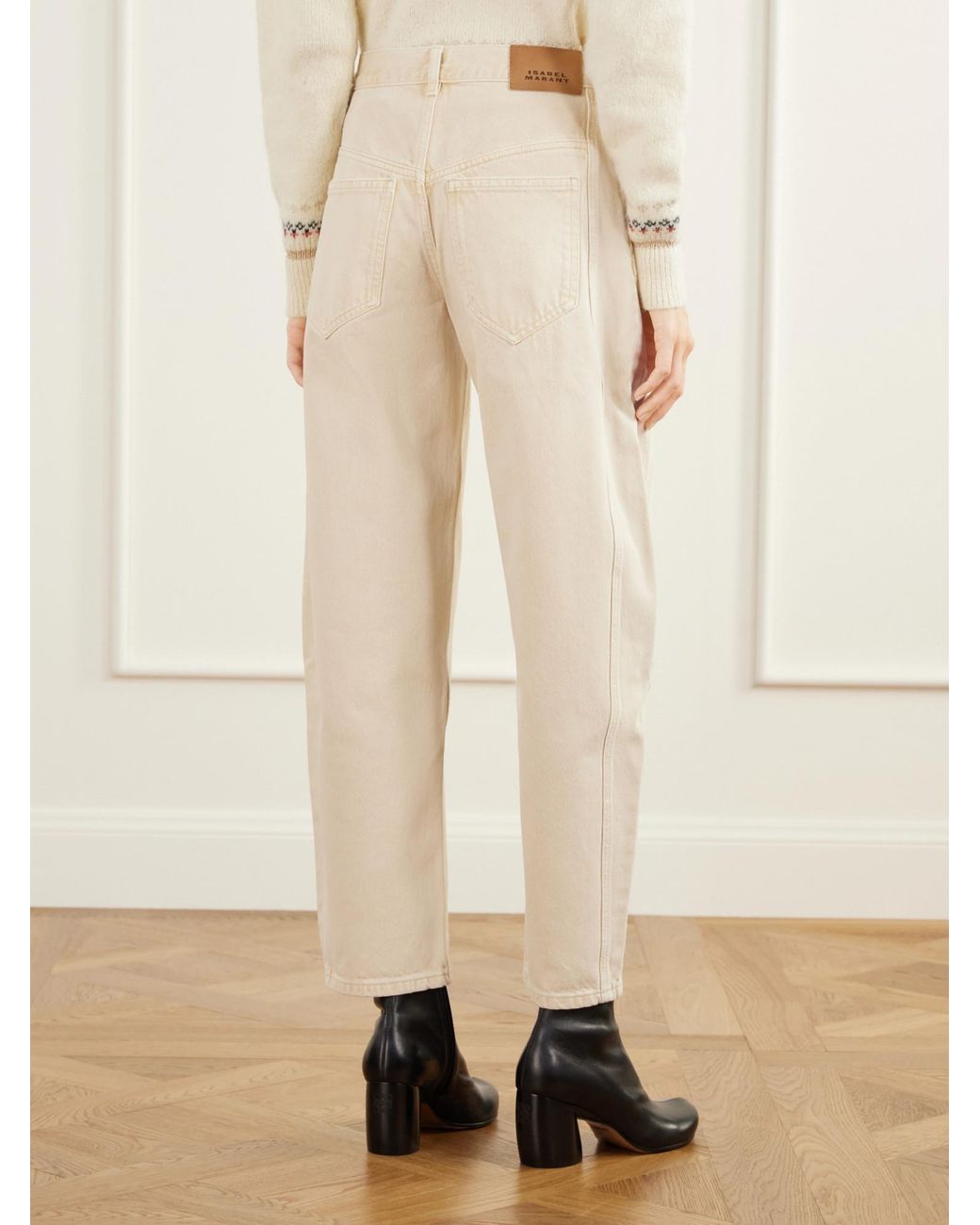 Isabel Marant White Simple Jeans
