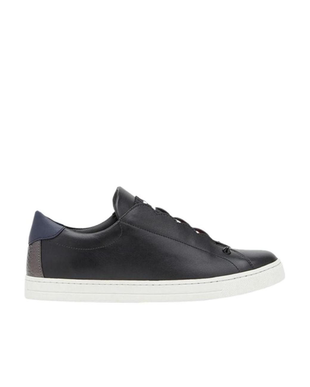 Fendi Blue Logo Casual Sneakers
