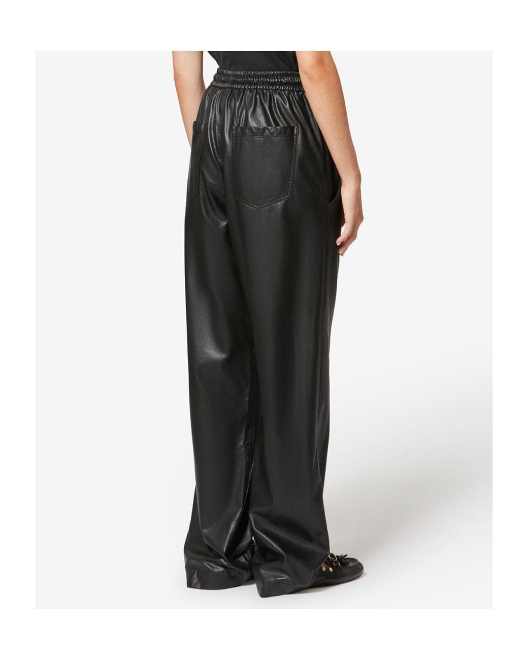 Isabel Marant Gray Isabel Marant Étoile Elasticated Drawstring Waistband Trousers