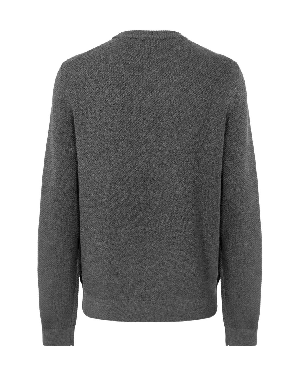 Boss Black Crew-Neck Knit Sweater for men
