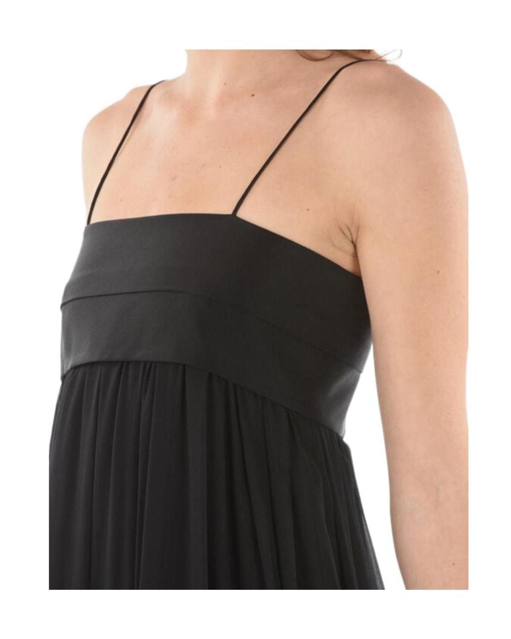 Saint Laurent Black Sleeveless Dress