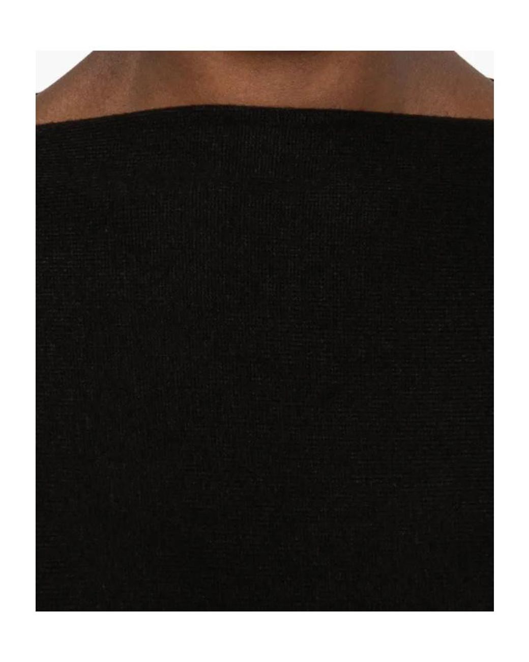 Vince Black Long-Sleeves Pullover