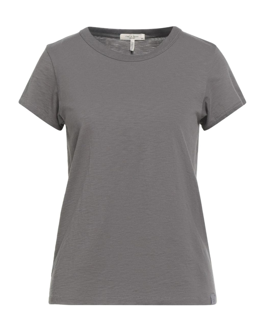 Rag & Bone Gray Basic T-Shirt Short Sleeves