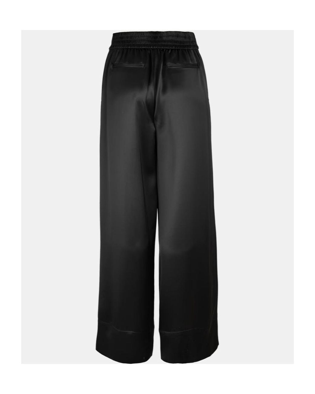 Joseph Black Elastic Waist Trousers