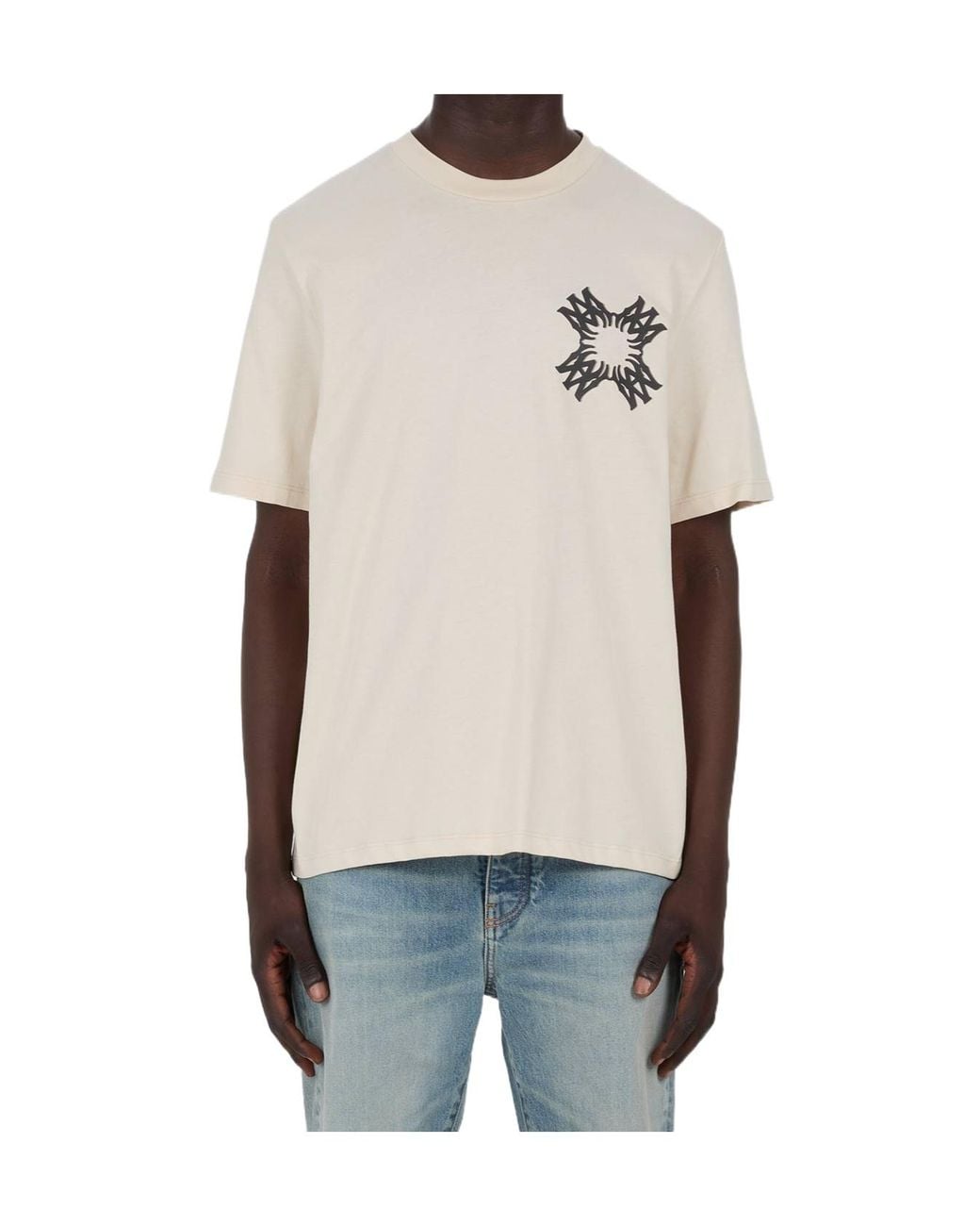 Amiri Multicolor Pattern Printed T-Shirt for men