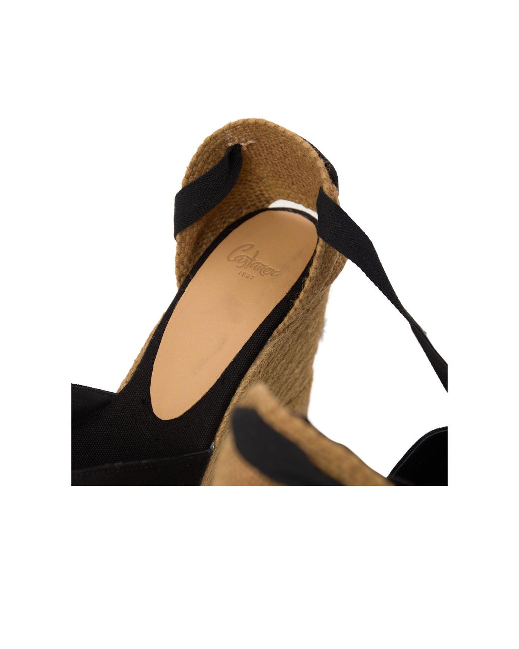 Castaner Black High-Heeled Sandals