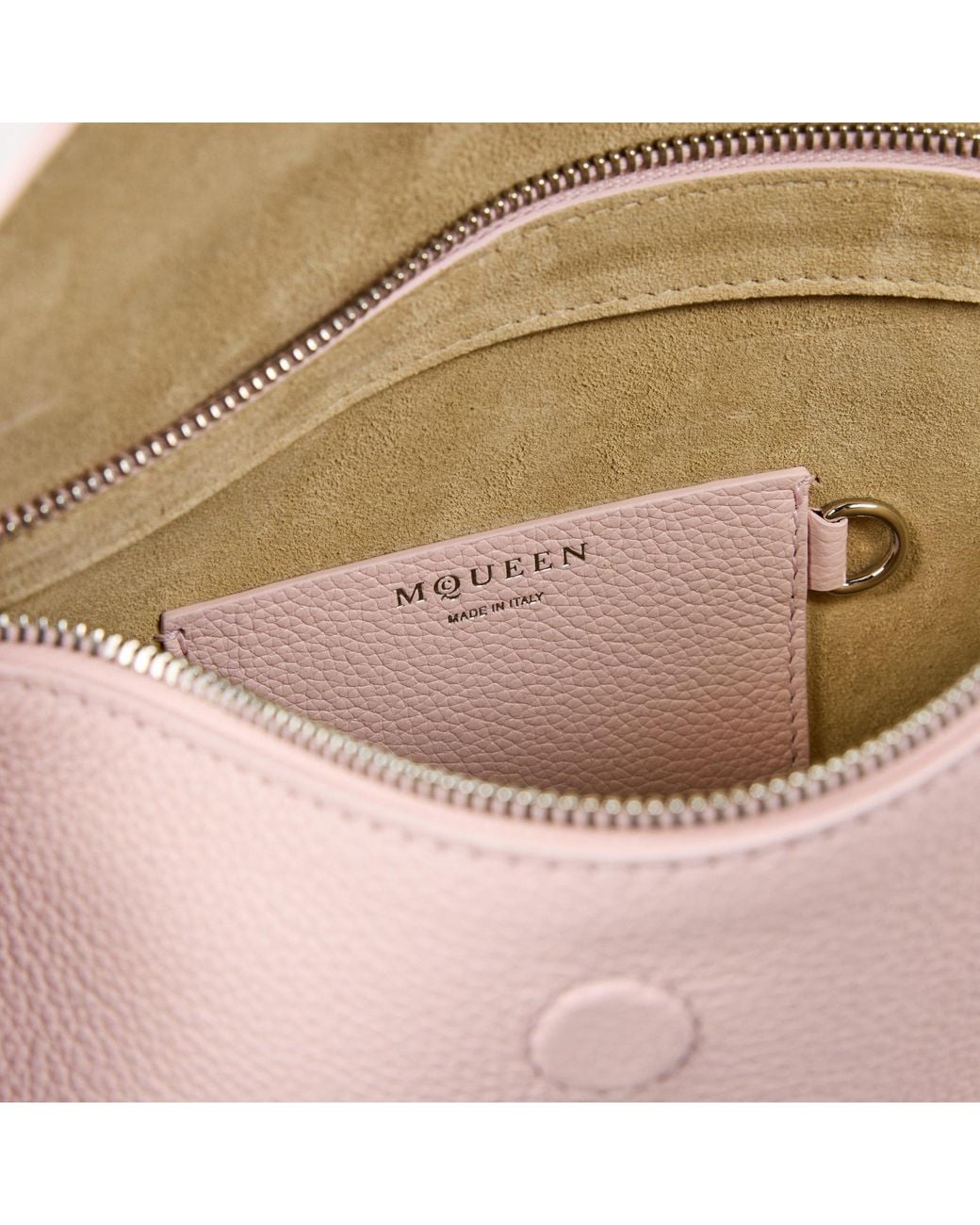 McQueen Pink Shoulder Crossbody Bag