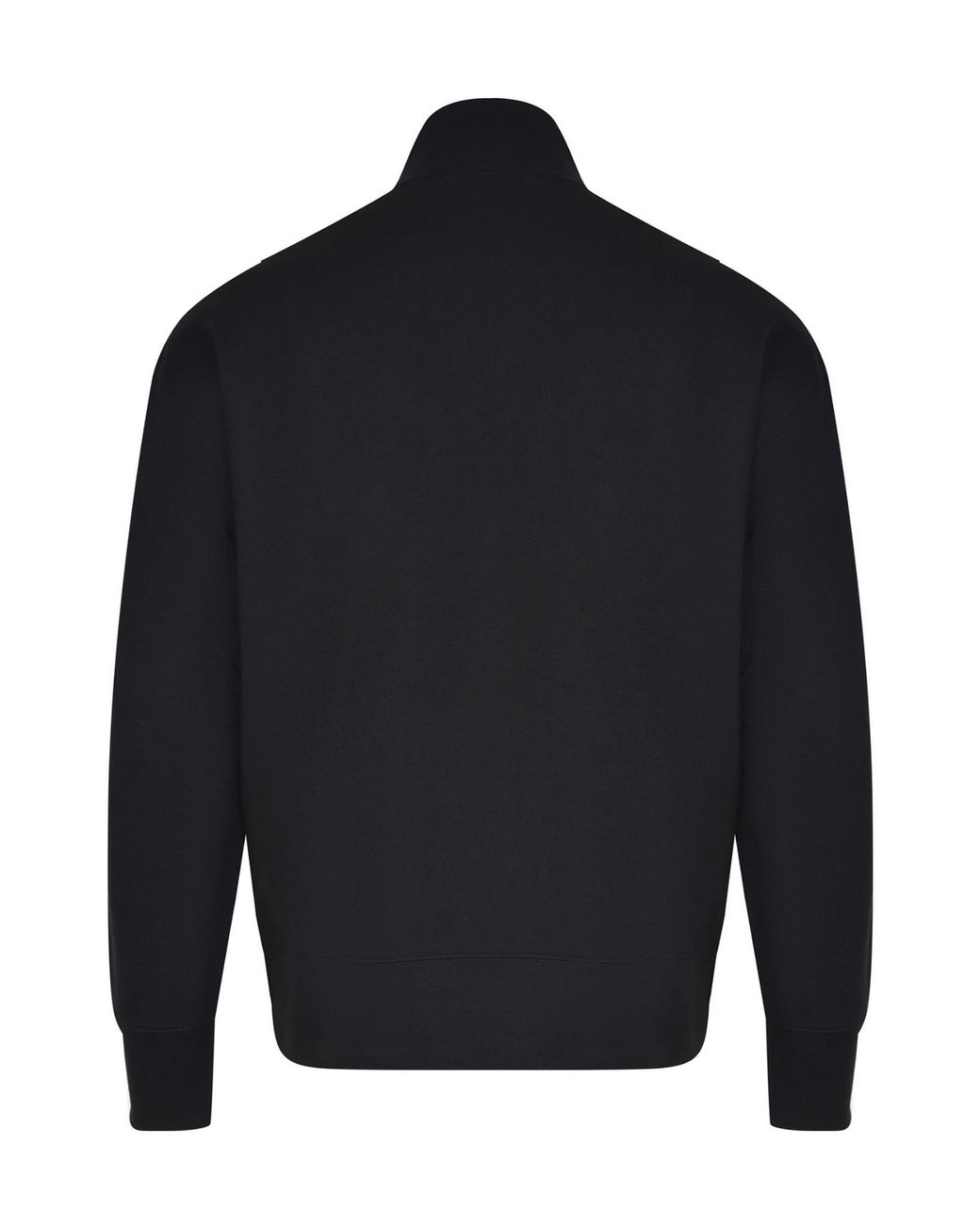 MSGM Blue High Neck Sweatshirt for men
