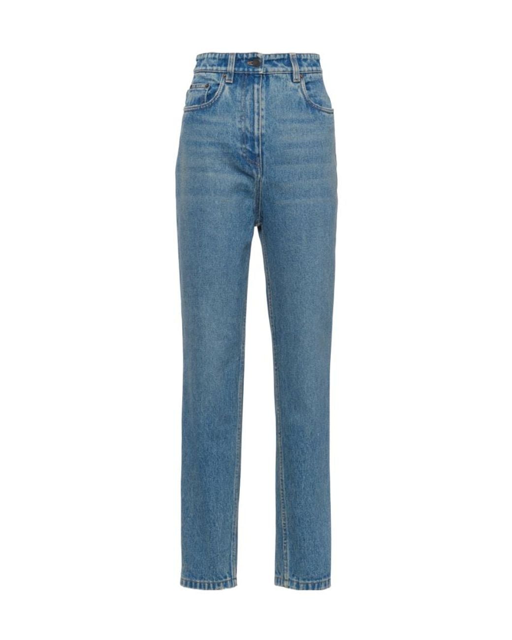 Prada Blue Five-Pocket Denim Jeans