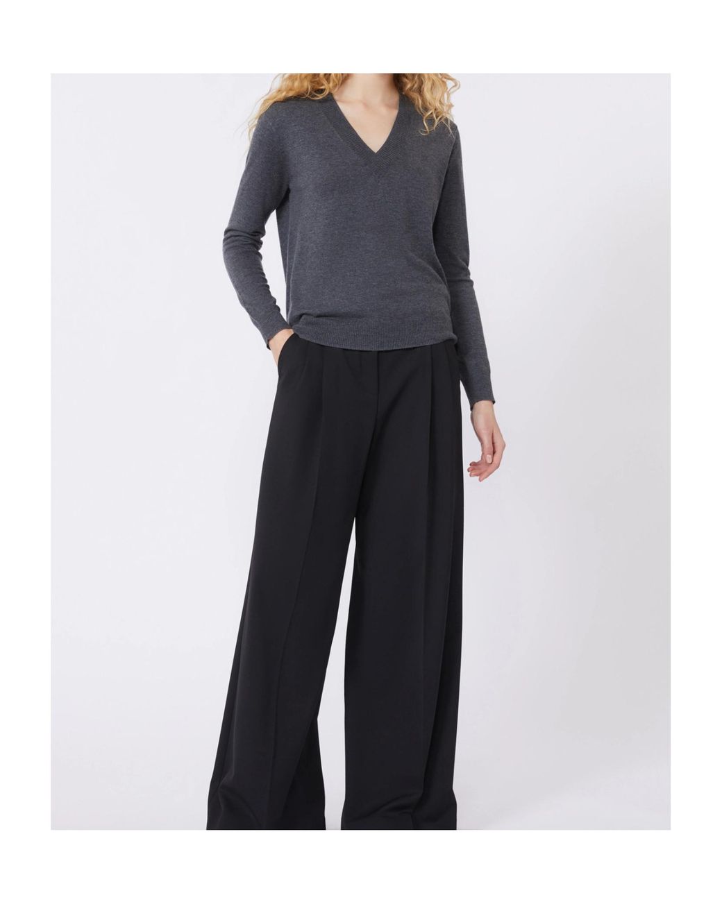 Weekend by Maxmara Blue Long-Sleeved Sweater