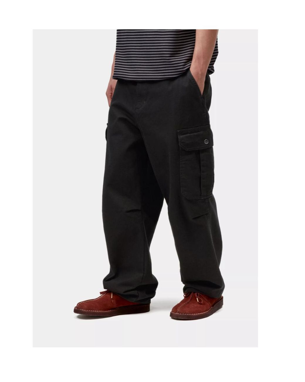 Carhartt Black Stanton Cargo Pant for men