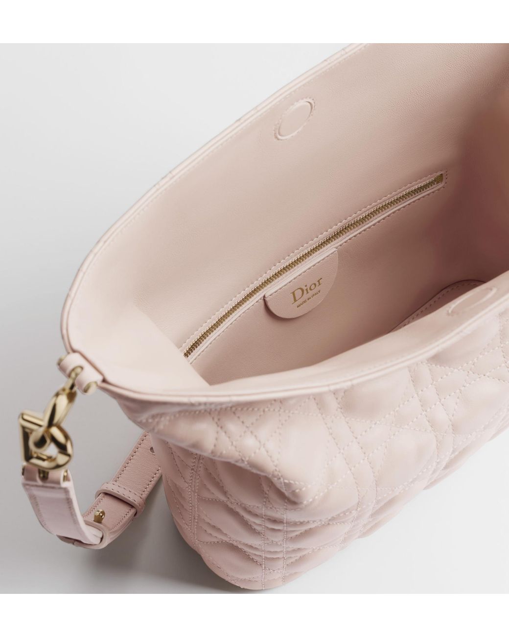 Dior Pink Small Toujours Hobo Bag