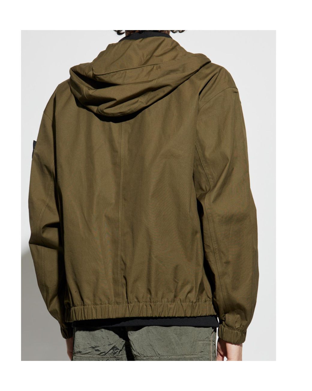 Stone Island Green Light Jackets for men